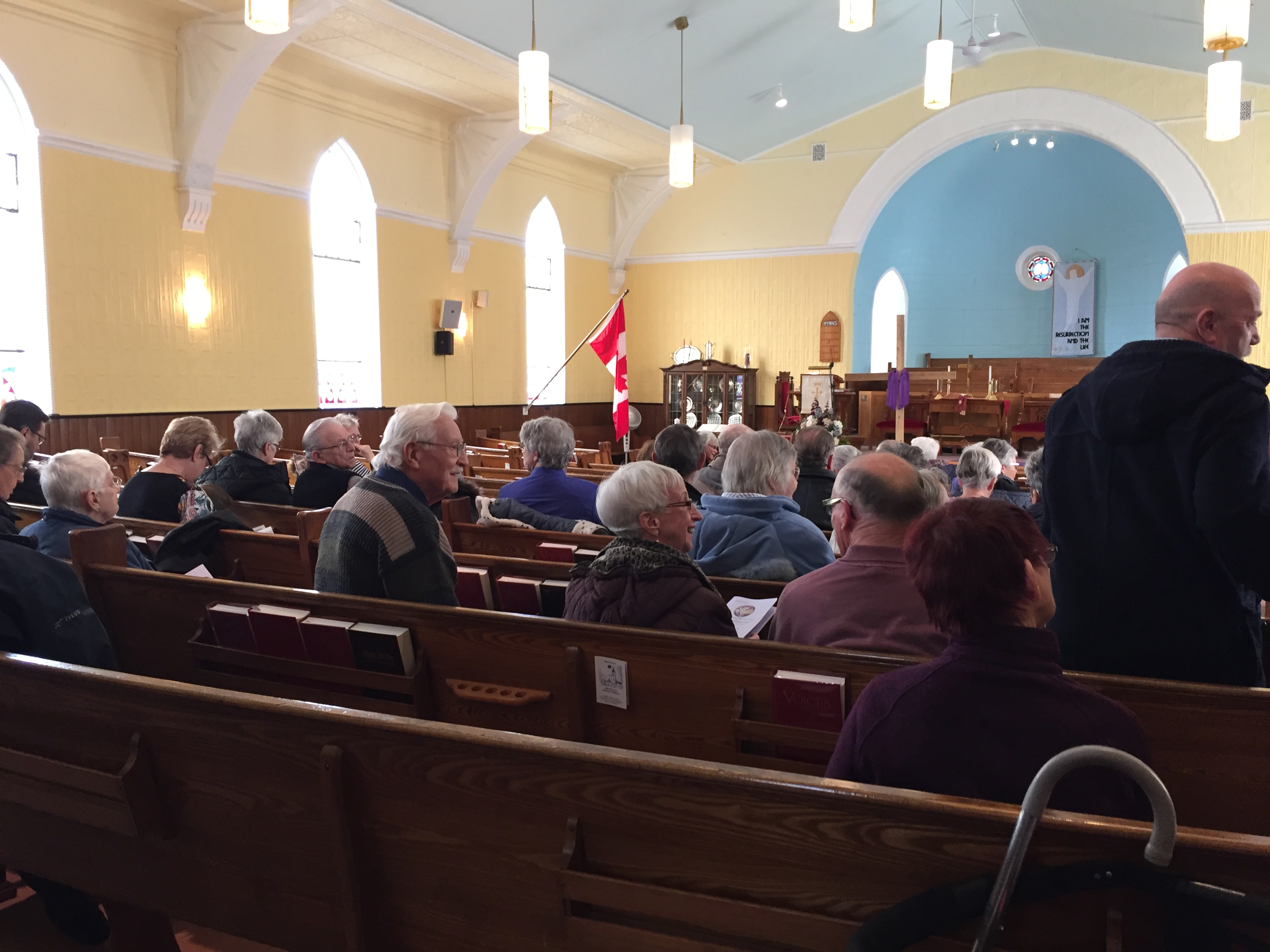 February Sunday services are at 10 a.m. in Smithfield